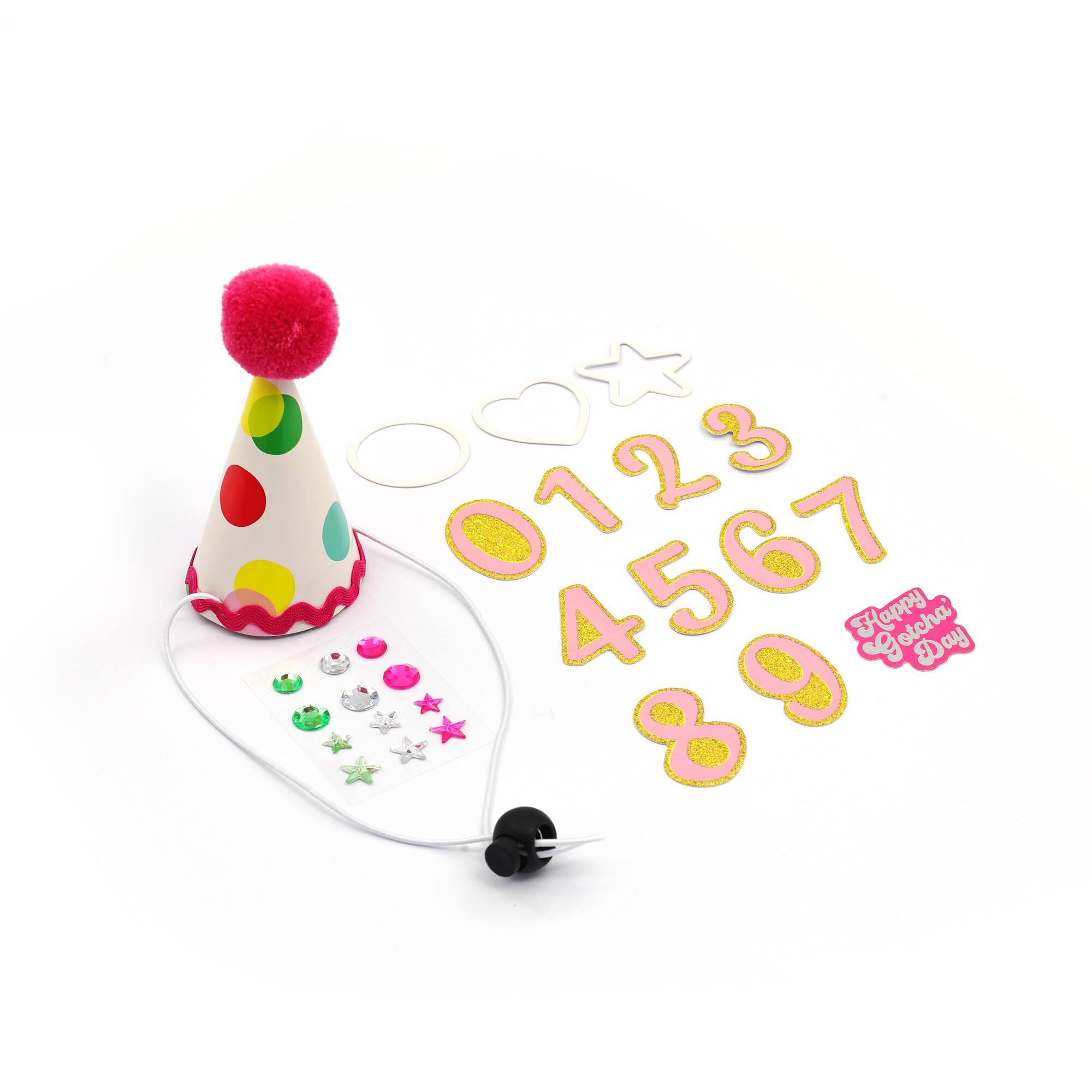 Assorted Small Pet Party Hat Set, 1pc. by Fab Finds
